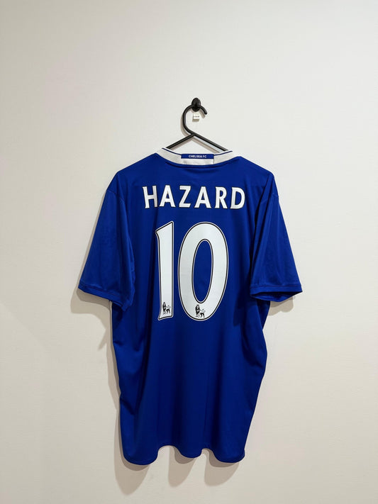 Chelsea 2016/17 Home Jersey 10 Eden Hazard – Large (10/10) - The Authenkits