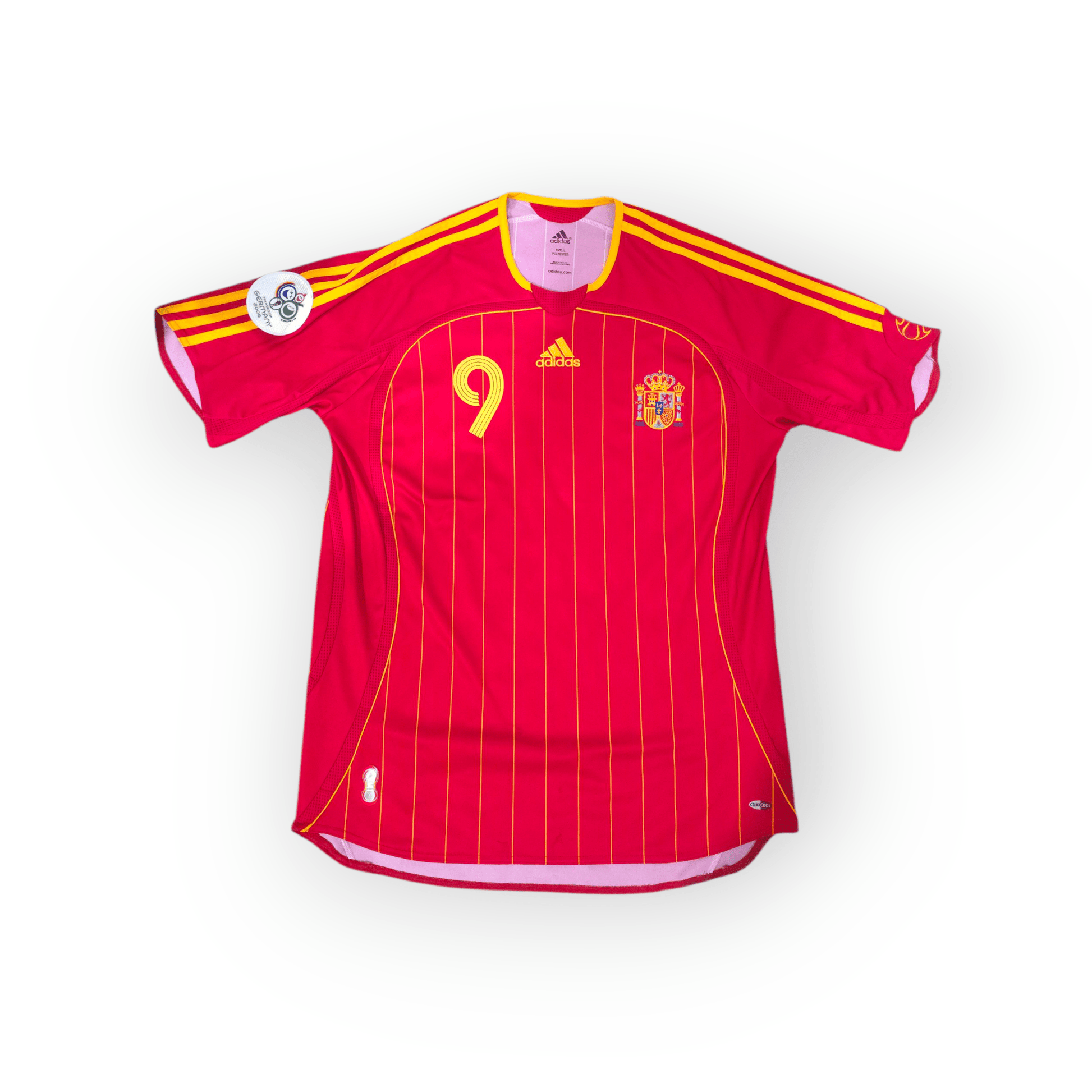 Spain Home Jersey 2006 9 Fernando Torres - My Store