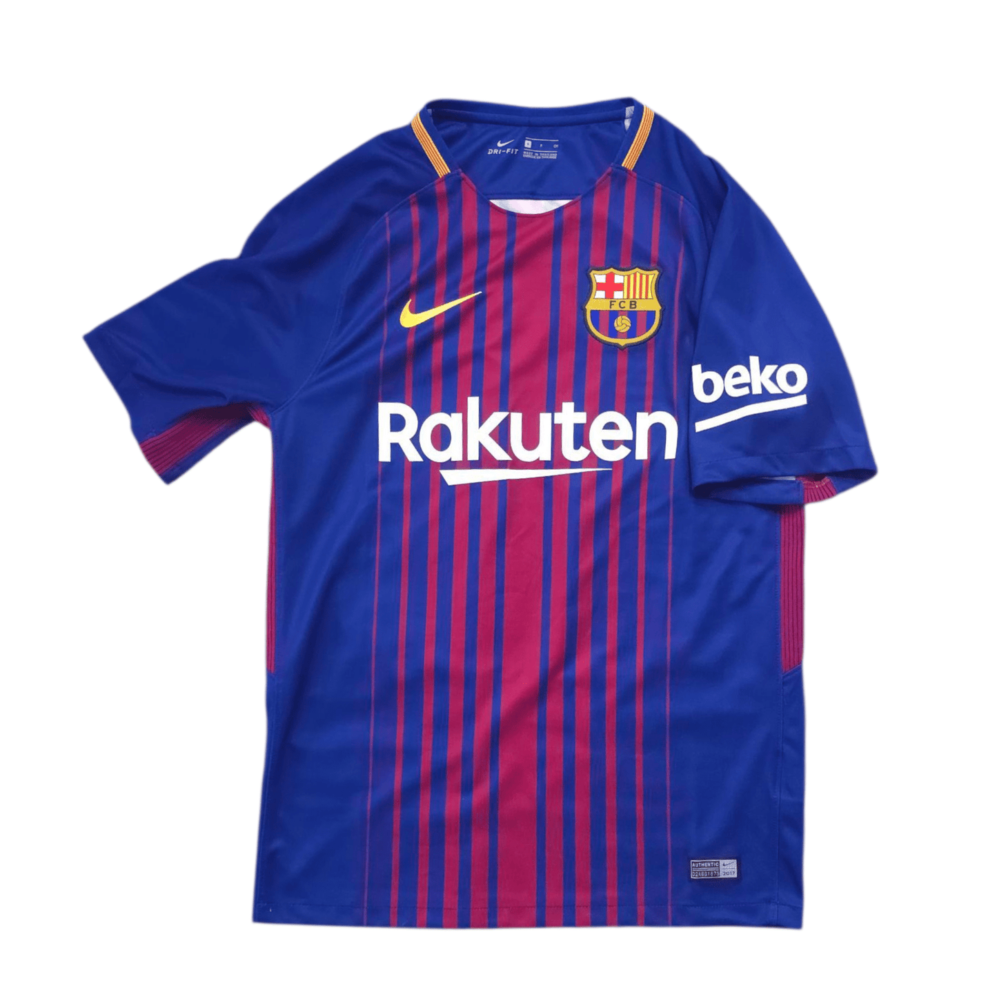 Barcelona Home 2017/18 10 Messi - Small (10/10) - The Authenkits