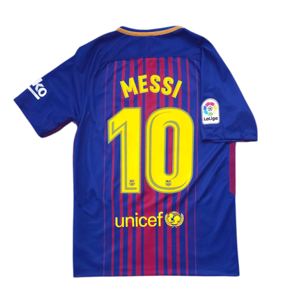 Barcelona Home 2017/18 10 Messi - Small (10/10) - The Authenkits