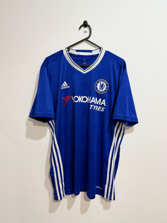 Chelsea 2016/17 Home Jersey 10 Eden Hazard – Large (10/10) - The Authenkits