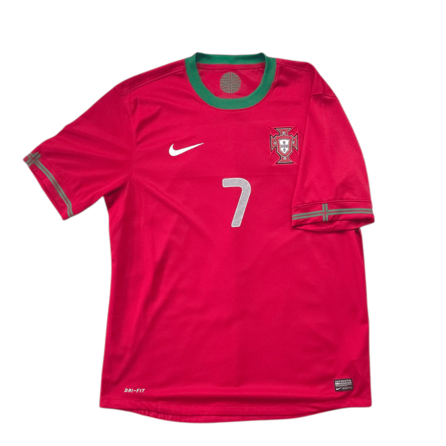 Cristiano Ronaldo 7 2012 Portugal Home - Large (9.5/10) - The Authenkits