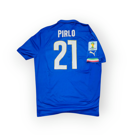 Italy home 2014/15 21 Pirlo - XL (9/10) - The Authenkits