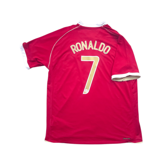 Manchester United 2006/07 Home 7 Cristiano Ronaldo - XL (9/10) - The Authenkits