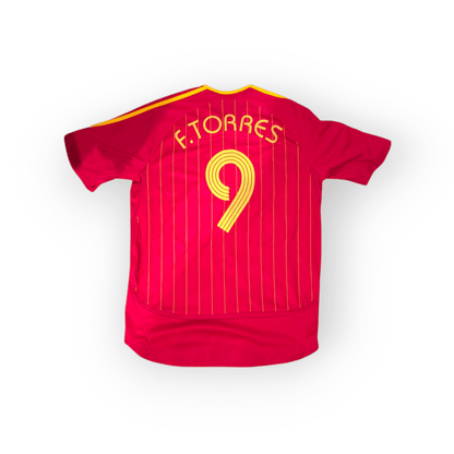 Spain Home Jersey 2006 9 Fernando Torres - My Store